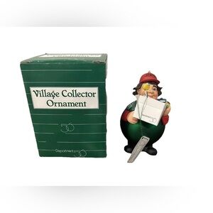 Vintage Department Dept 56 Ornament Village‎ Collector Christmas Holiday 18590